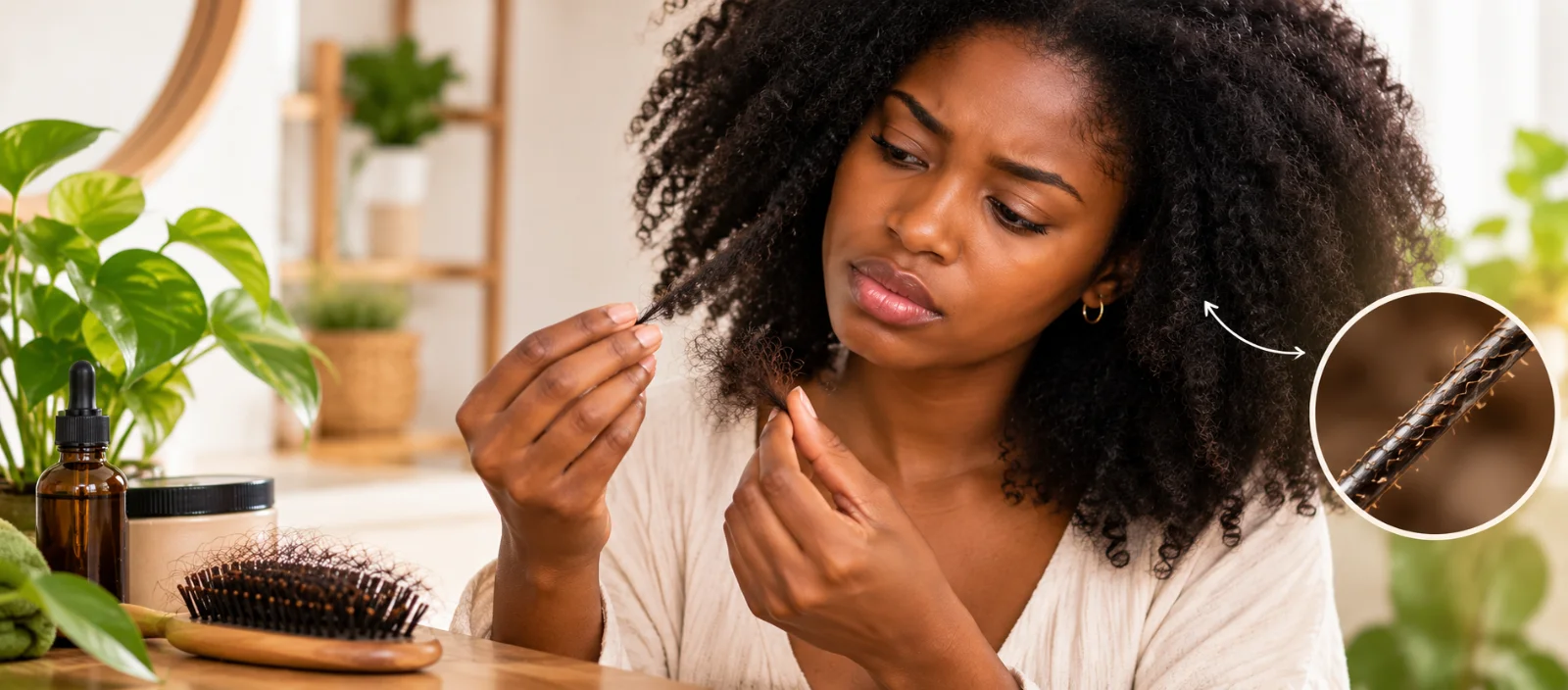 Casse cheveux crépus : Identifier les causes, fortifier la fibre et préserver chaque centimètre